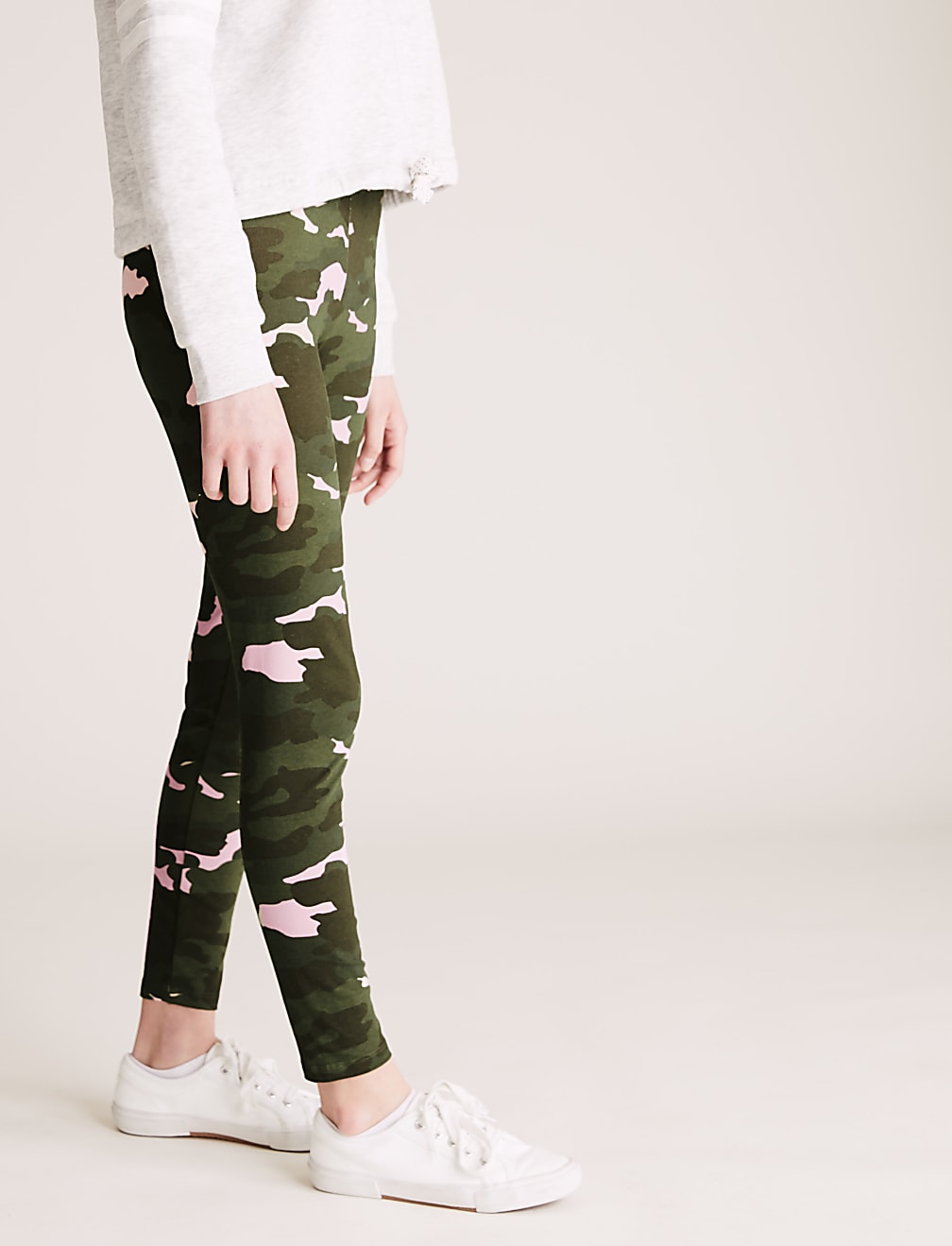 Cotton Camouflage Leggings (6-16 Yrs)