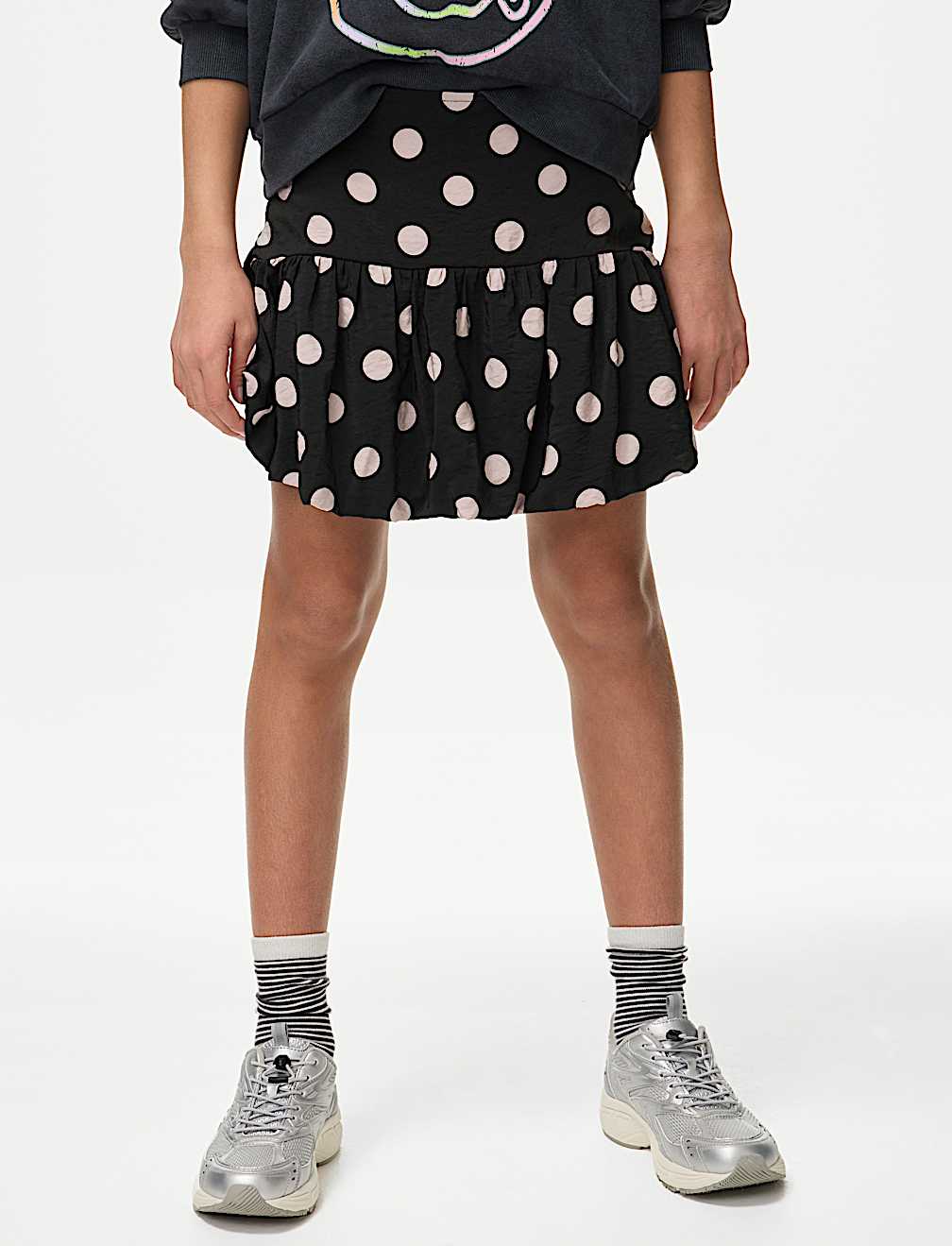 Animal Print Ruffle Skirt (6-16 Yrs)