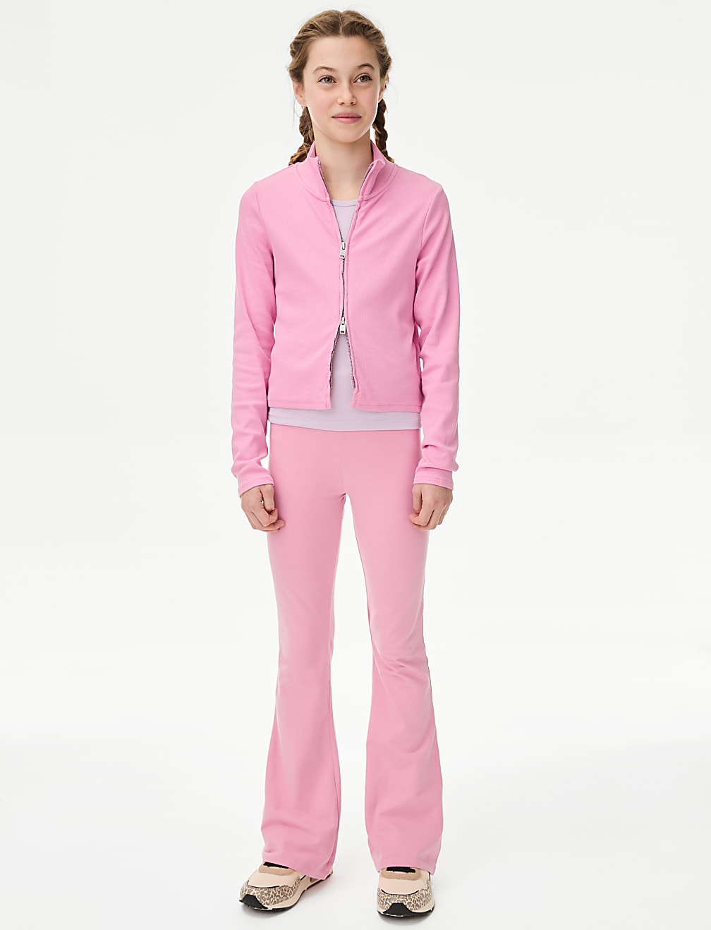 Cotton Rich Flared Leggings (6-16 Yrs)