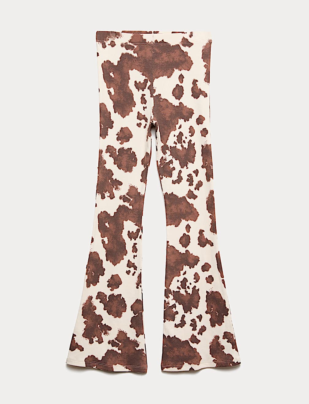 Cotton Rich Pony Print Flared Leggings (2-16 Yrs)
