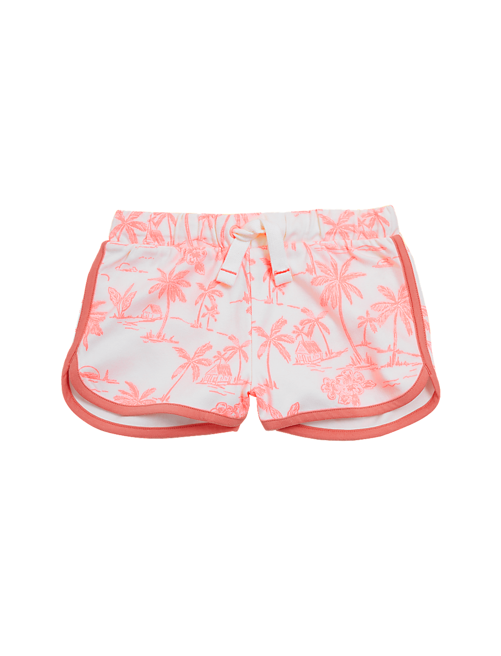 Pure Cotton Printed Runner Shorts (6-16 Yrs)
