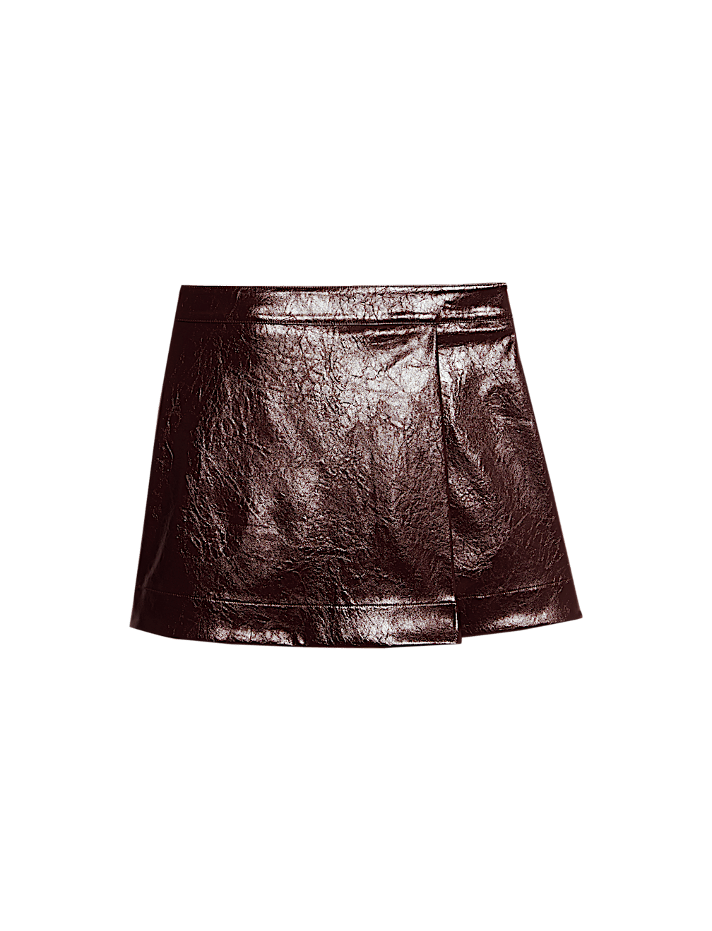 Faux Leather Mini A Line Skirt (6-16 Yrs)