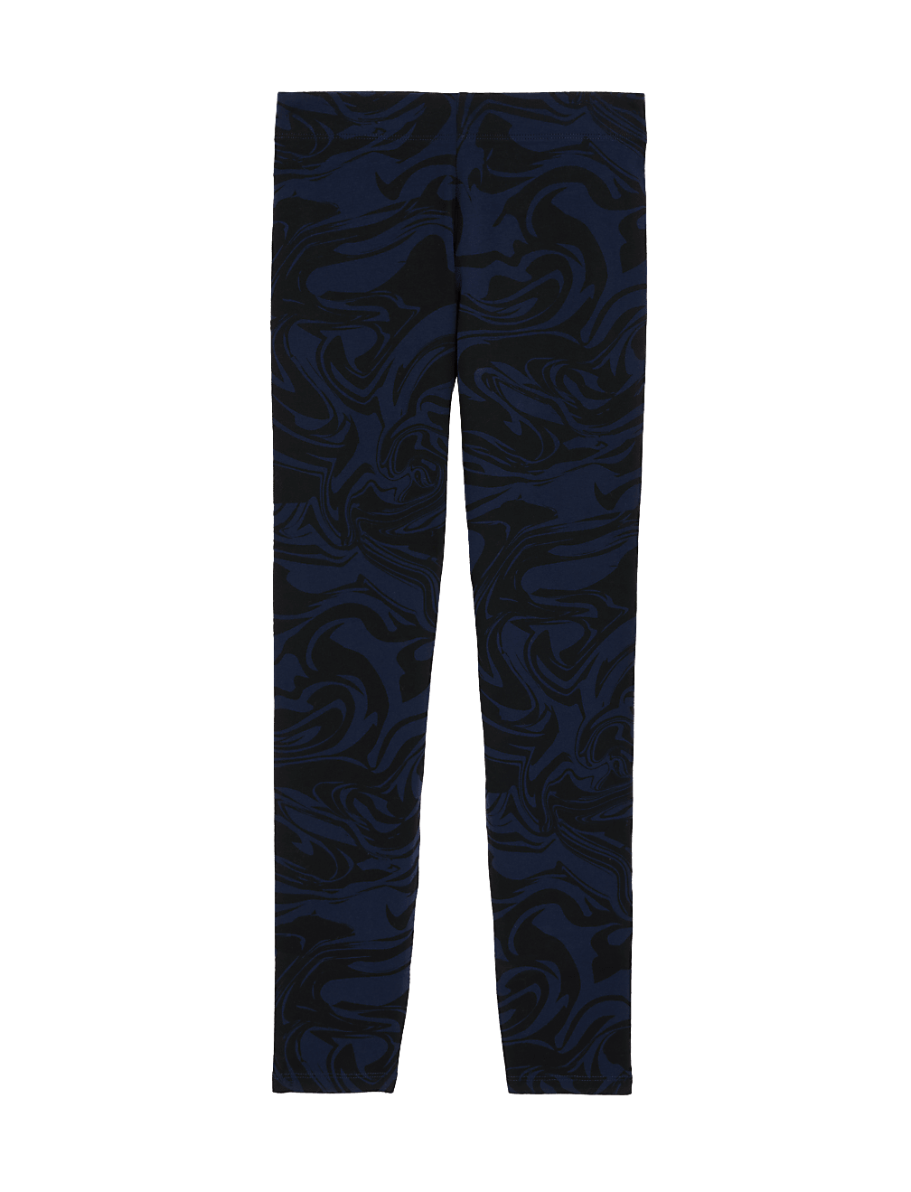 Cotton Rich Marble Print Leggings