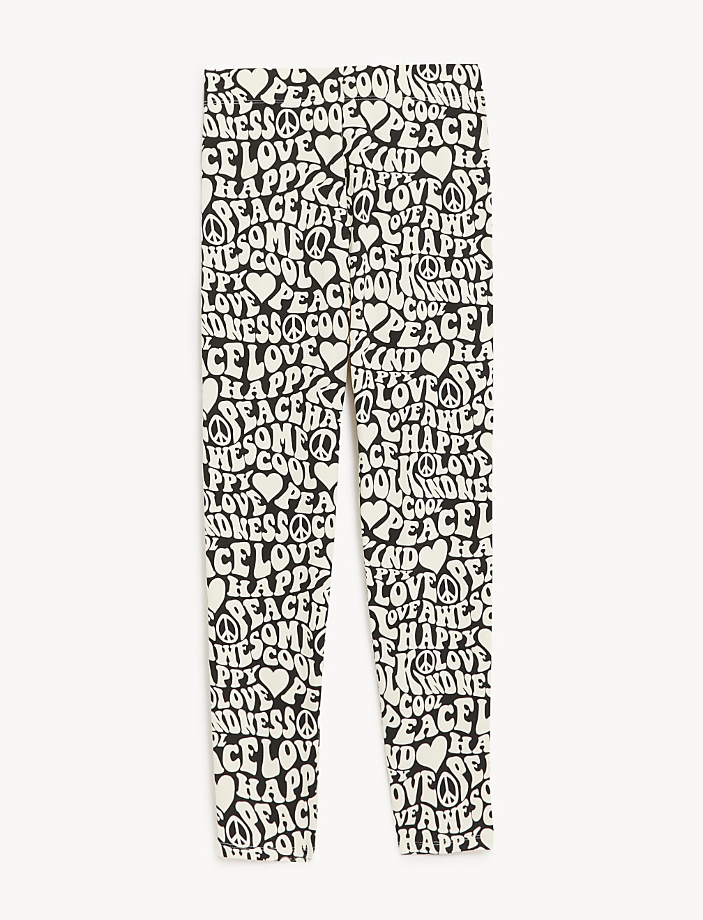 Skinny Cotton Rich Retro Print Leggings