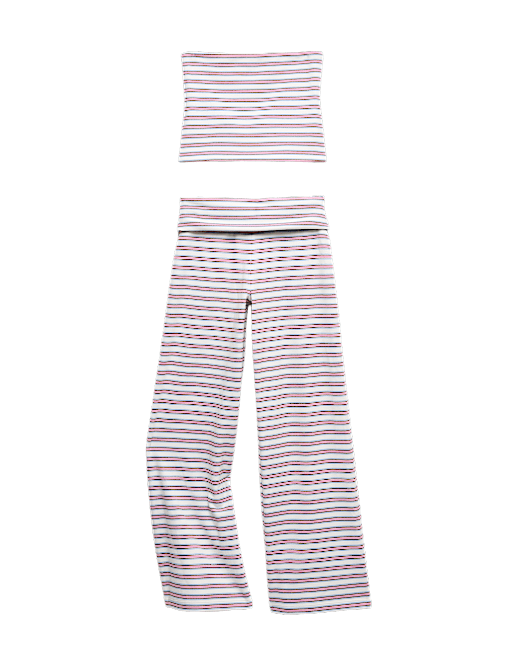 Striped Top & Bottom Outfit (6-16 Yrs)
