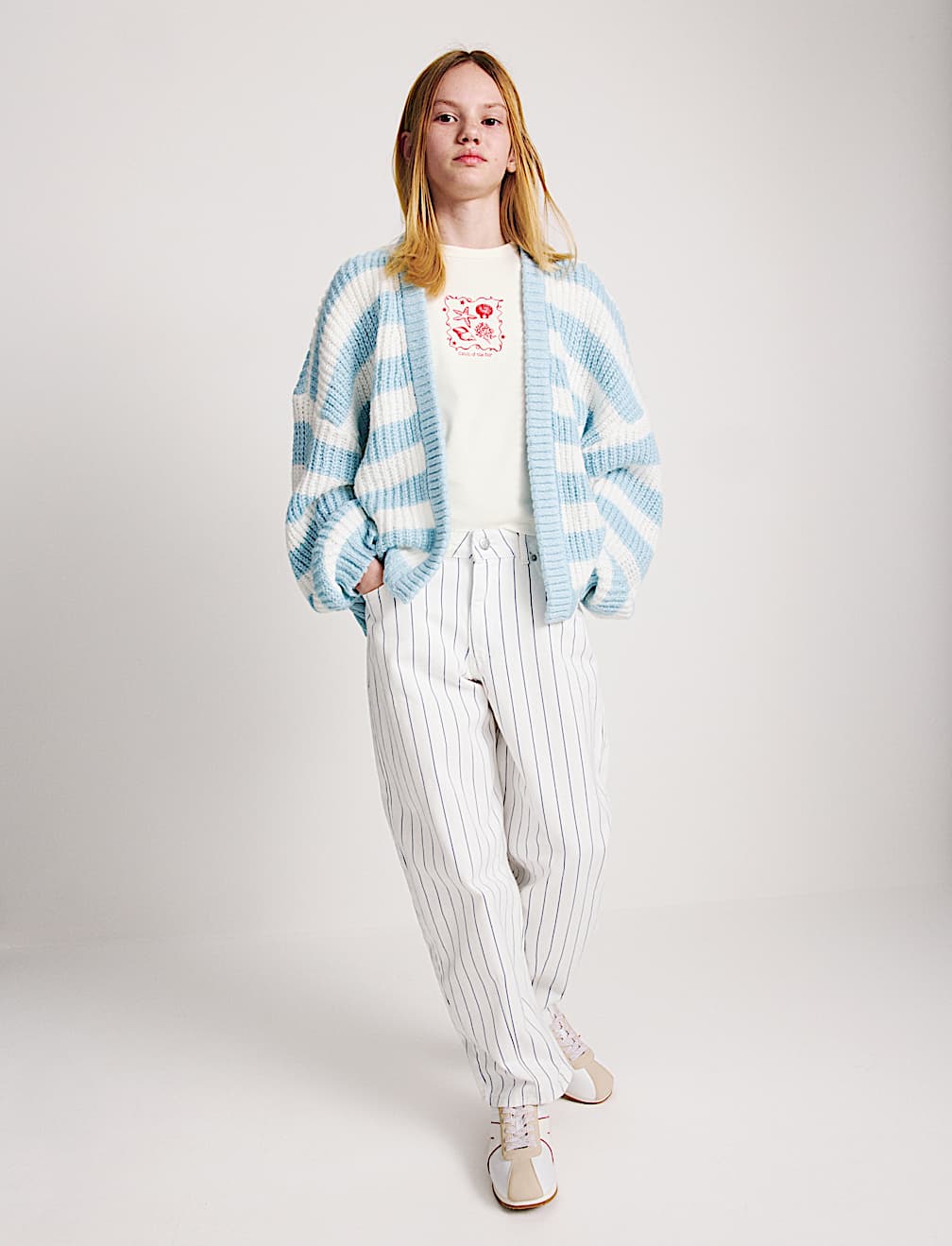 Cotton Rich Seaside Graphic T-Shirt (6-16 Yrs)