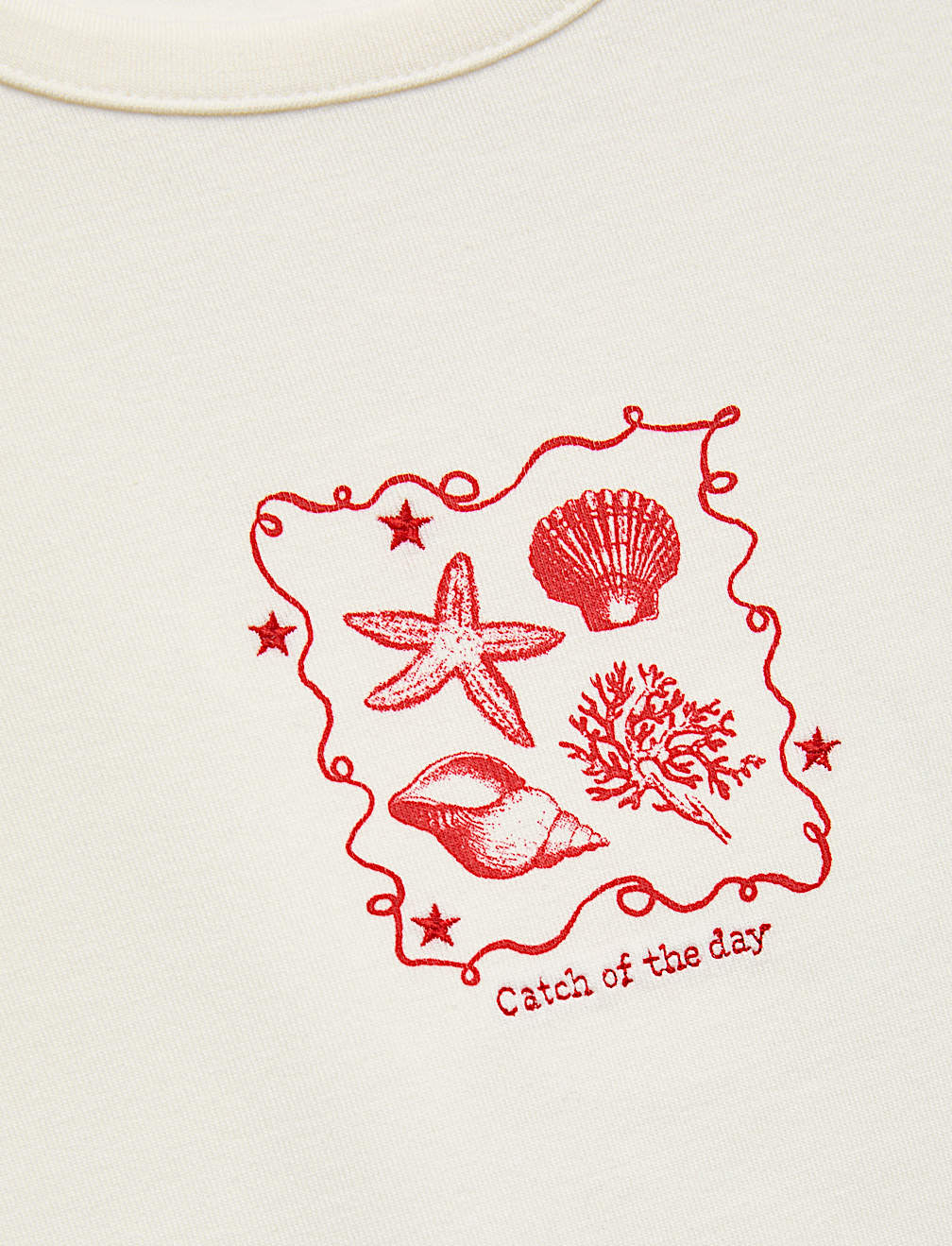 Cotton Rich Seaside Graphic T-Shirt (6-16 Yrs)