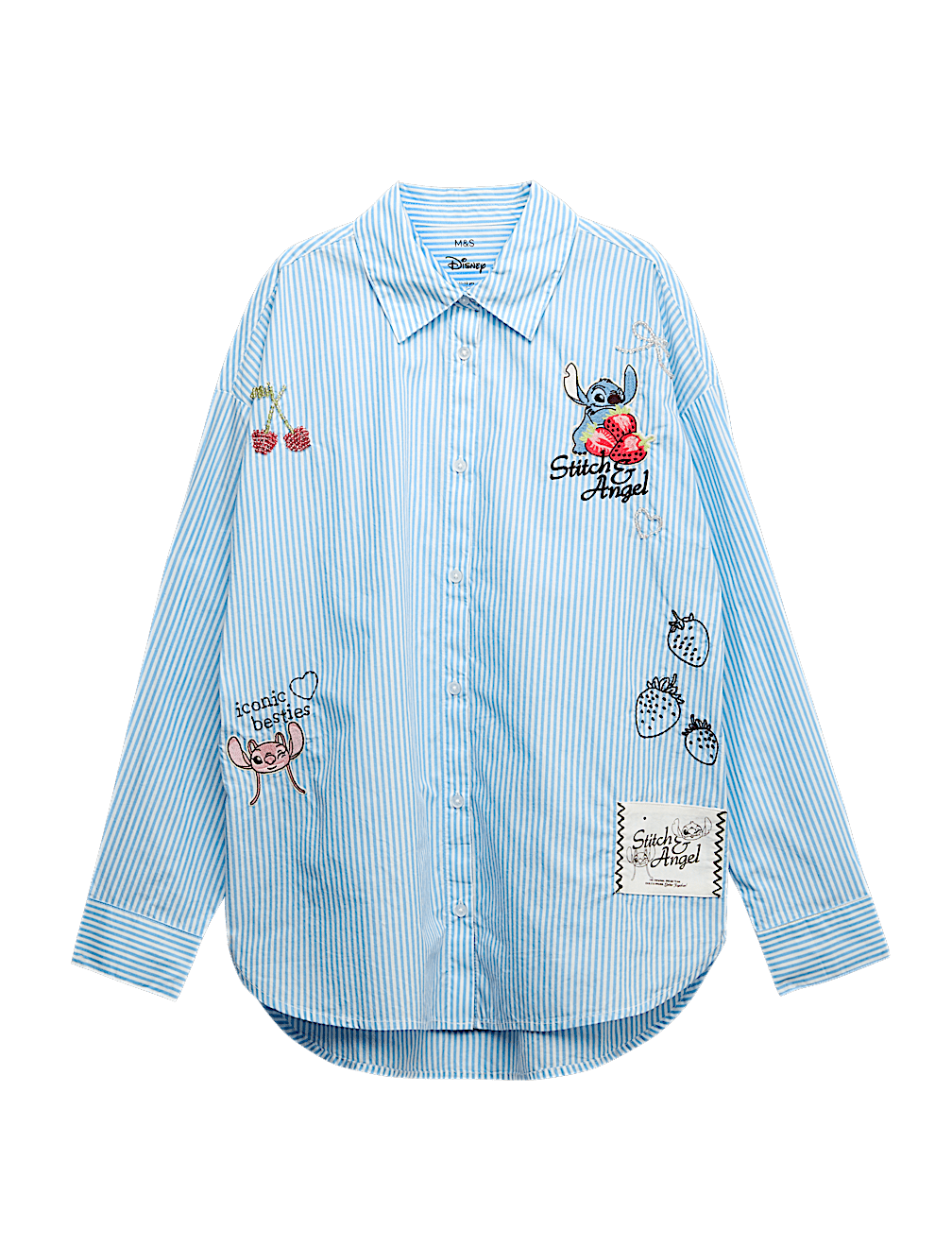Pure Cotton Lilo & Stitch&trade; Beaded Shirt (6-16 Yrs)