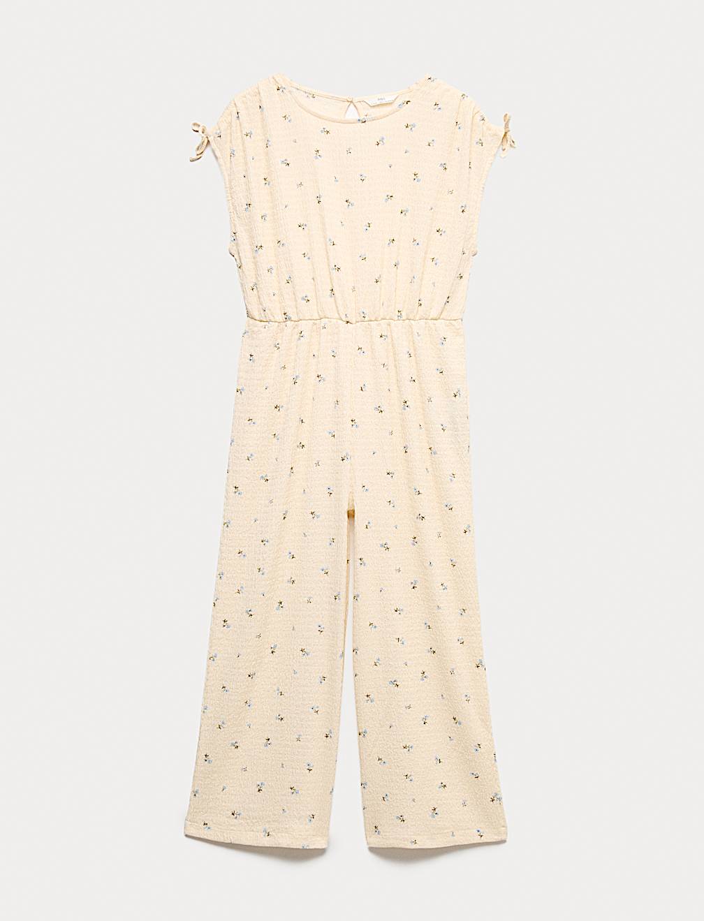 Floral Crinkle Wide Leg Jumpsuit (6-16 Yrs)