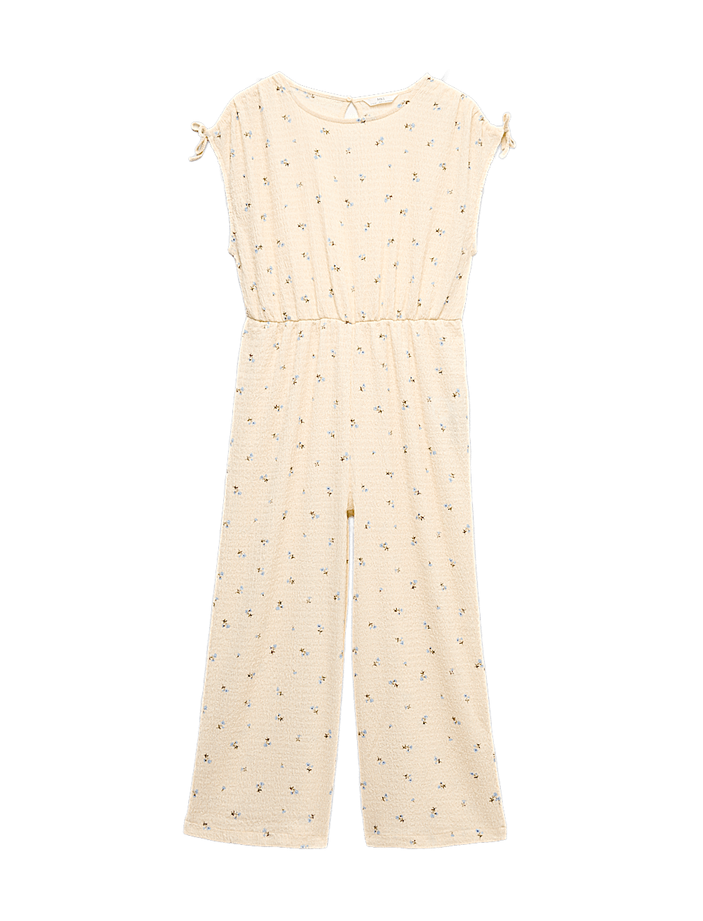 Floral Crinkle Wide Leg Jumpsuit (6-16 Yrs)