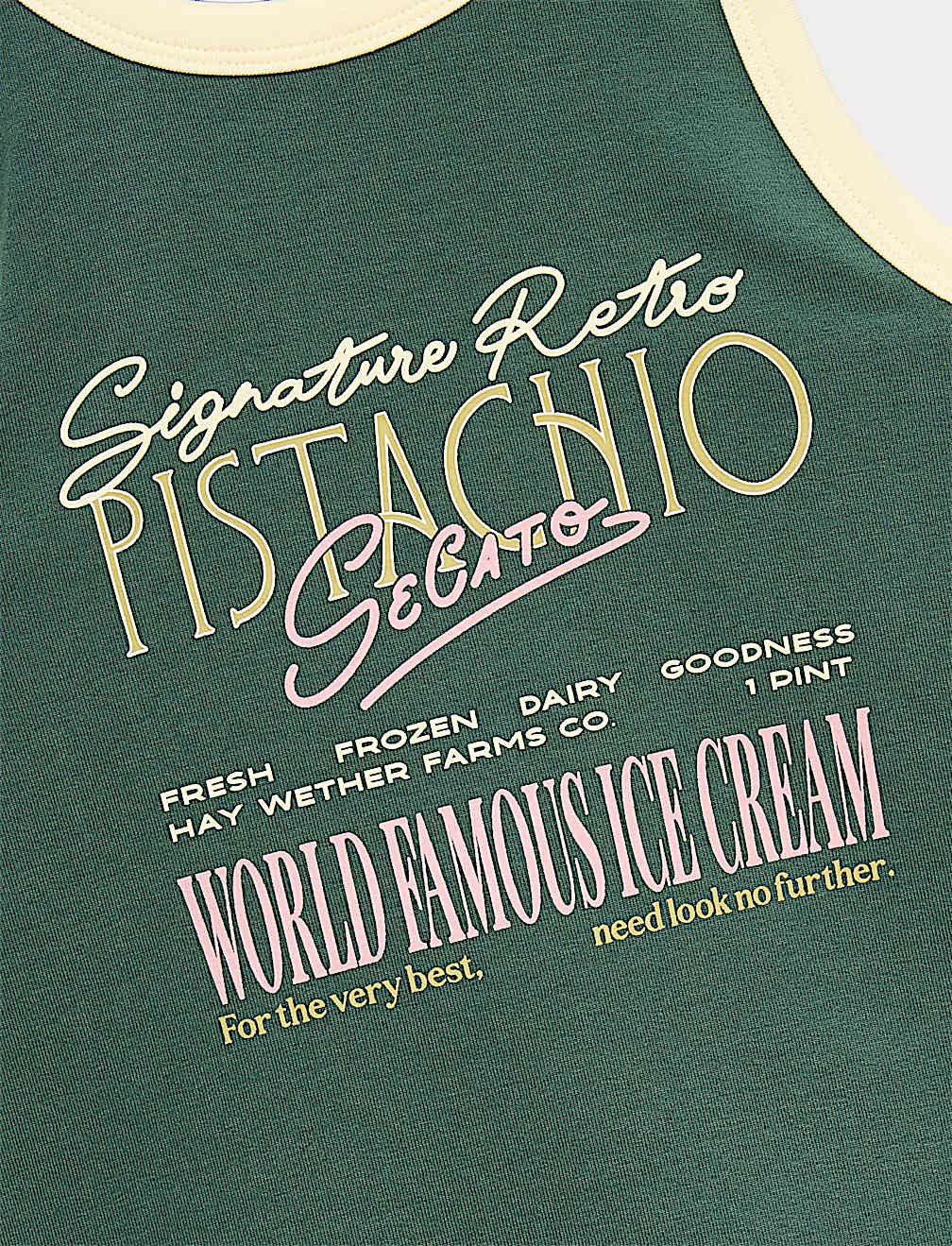 Cotton Rich Graphic Vest