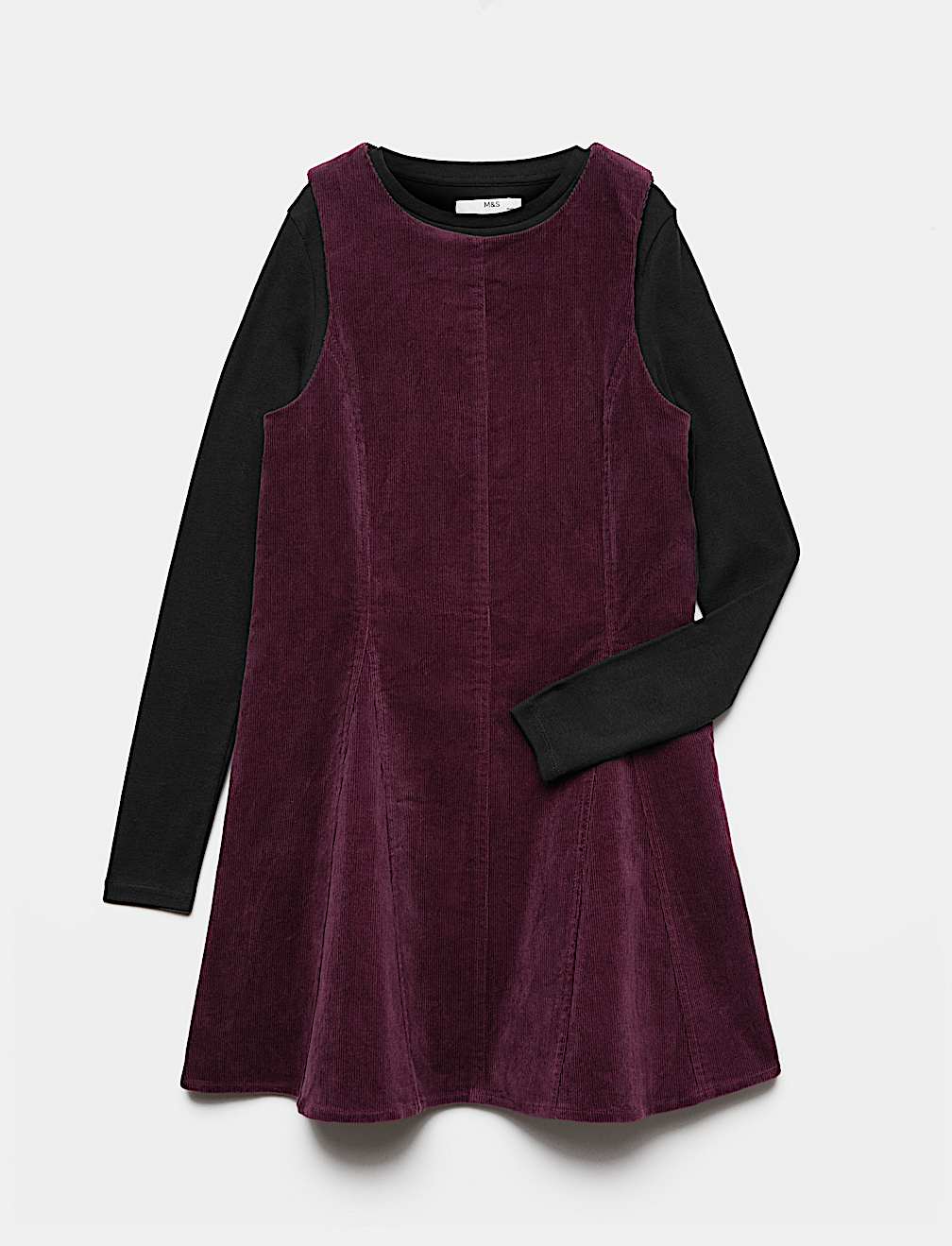2 Piece Corduroy Dress & Top (6-16 Yrs)