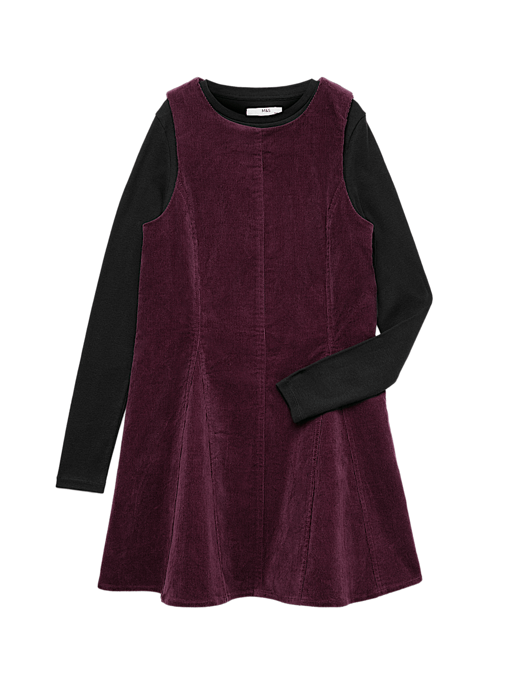 2 Piece Corduroy Dress & Top (6-16 Yrs)