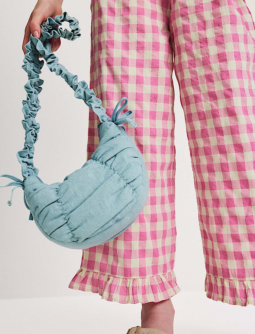 Cotton Rich Gingham Vest & Trouser Outfit (6-16 Yrs)