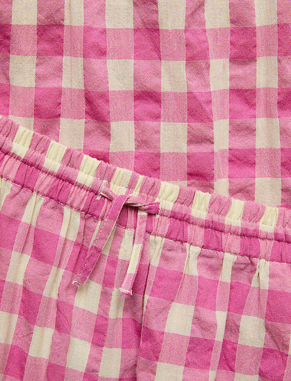 Cotton Rich Gingham Vest & Trouser Outfit (6-16 Yrs)