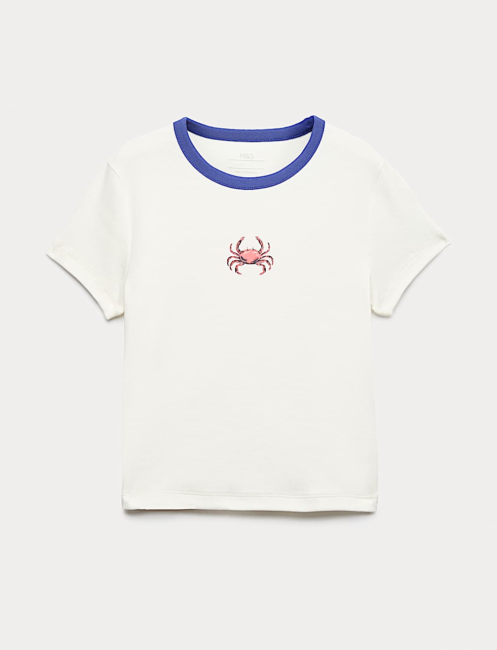 Cotton Rich Crab Graphic T-Shirt (6-16 Yrs)