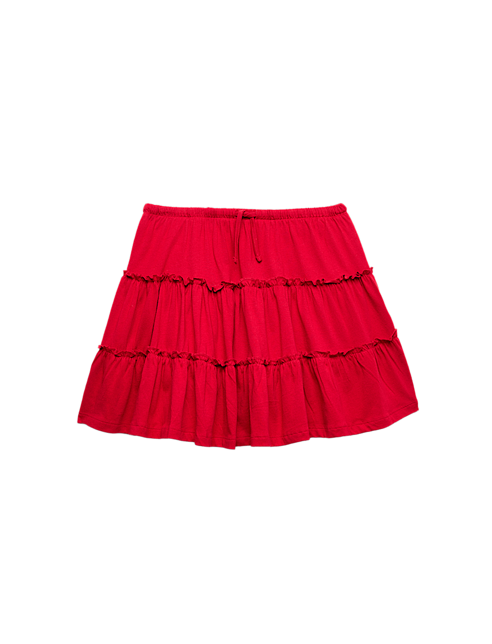 Pure Cotton Floral Tiered Skirt (6-16 Yrs)