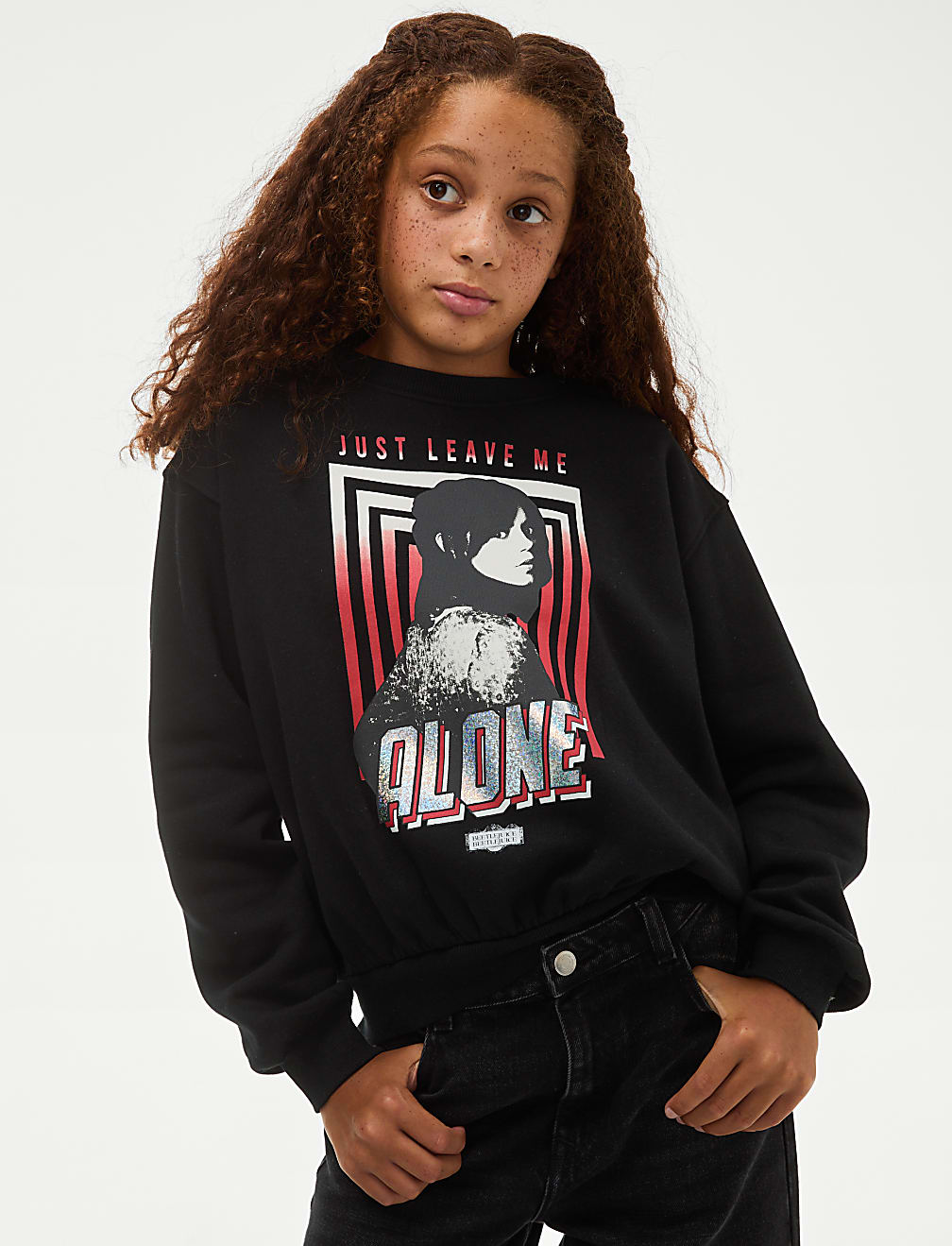 Cotton Rich Beetlejuice Sweatshirt (6-16 Yrs)