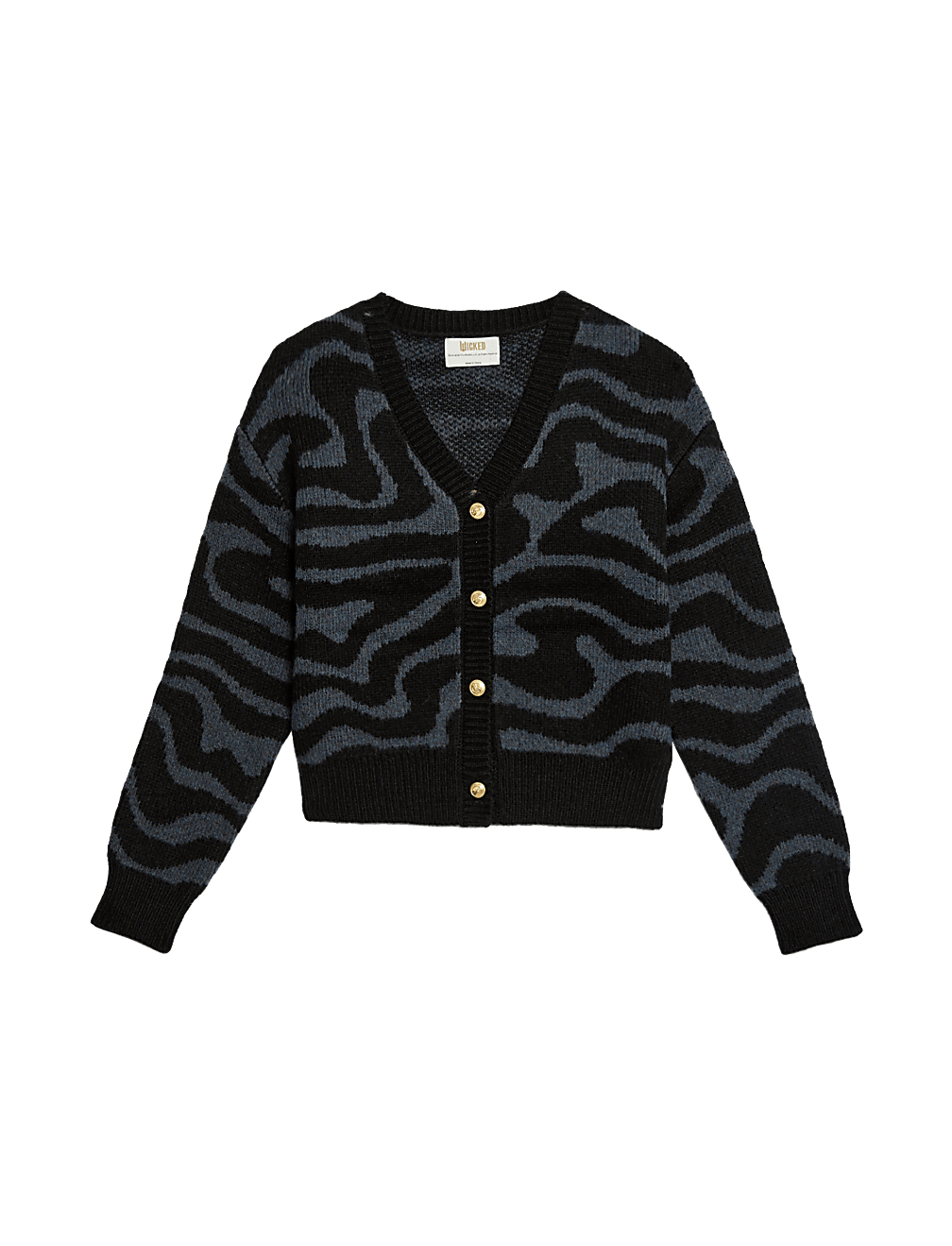 Wicked™ Patterned Cardigan (6-16 Yrs)