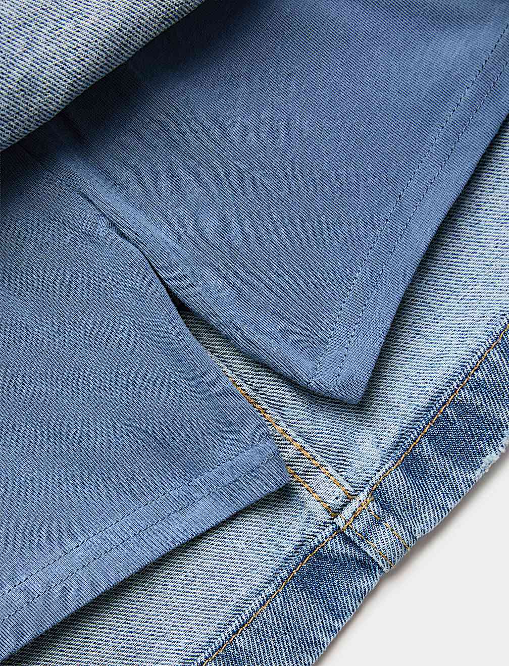 Denim Mini Skirt (6-16 Yrs)