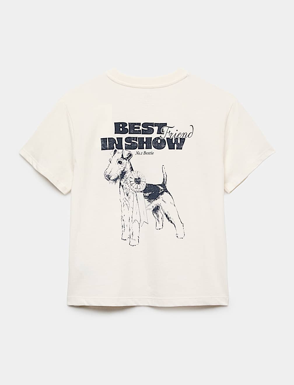 Pure Cotton Dog Show Embellished T-Shirt (6-16 Yrs)
