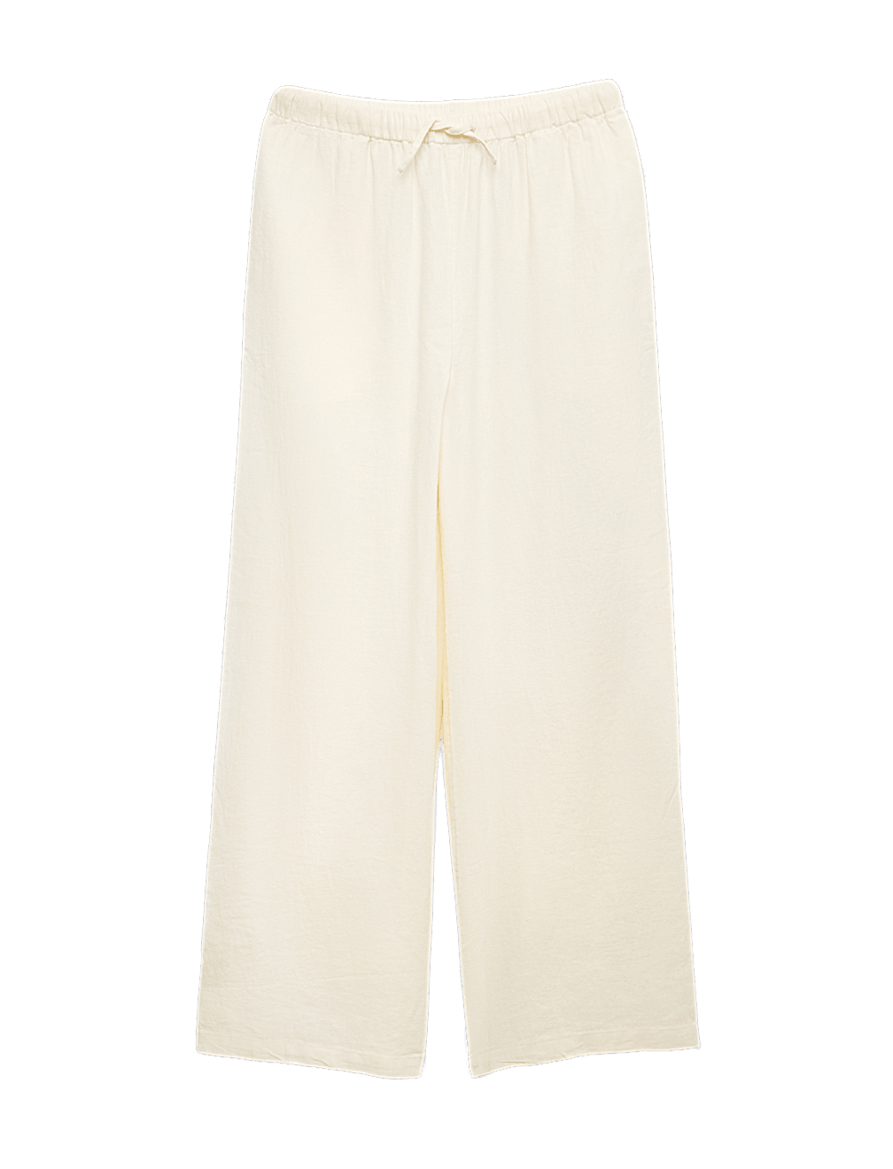 Wide Leg Trousers with Linen (6-16 Yrs)