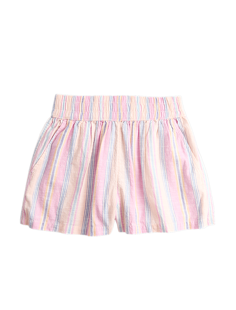 Pure Cotton Striped Shorts (6-16 Yrs)