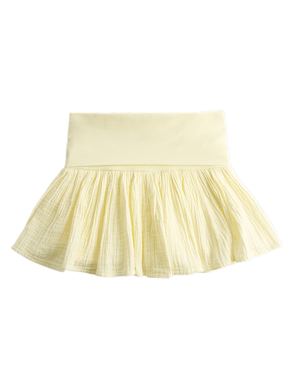 Cotton Rich Fold Over Mini Skort (6-16 Yrs)