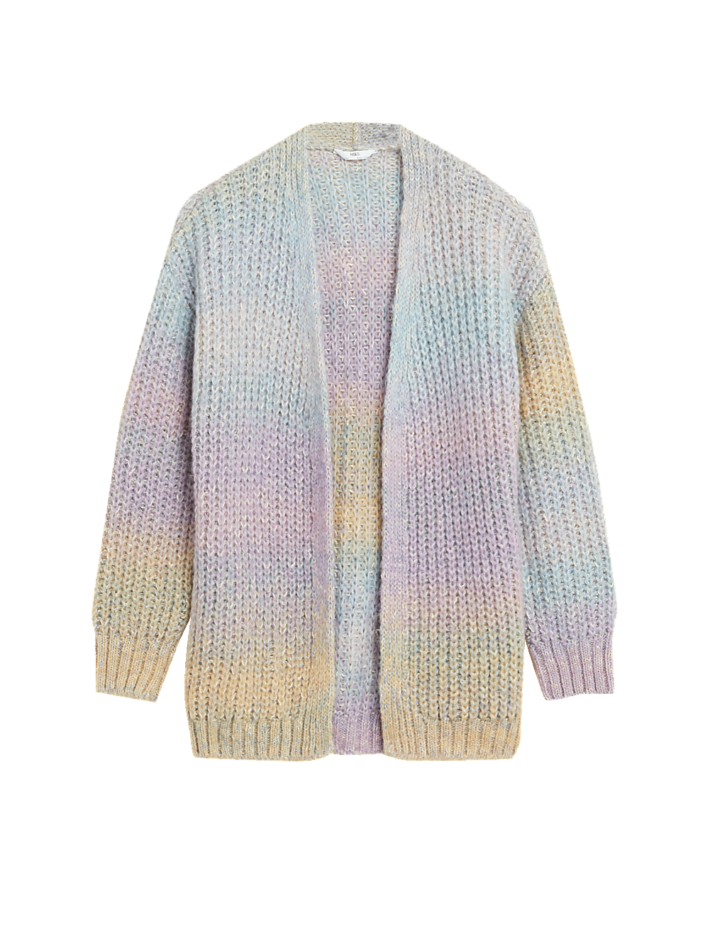Cotton Blend Multicoloured Cardigan