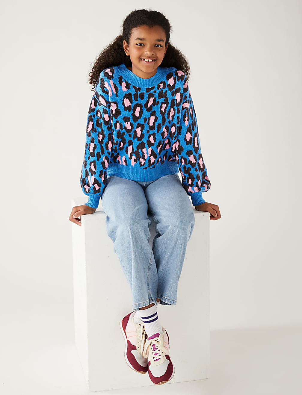 Leopard Knit Jump