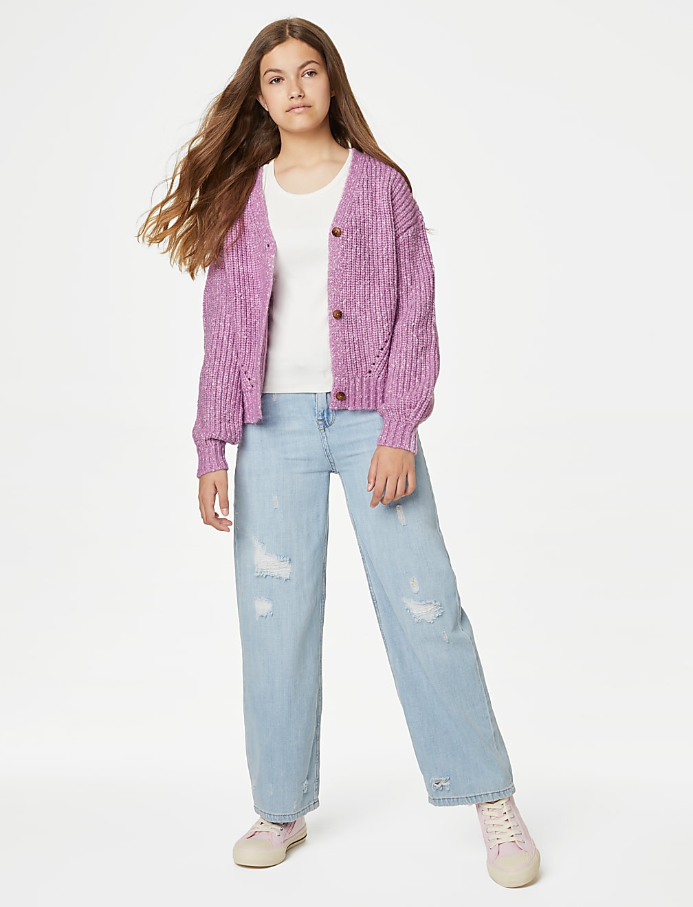 Plain Cardigan (6-16 Yrs)
