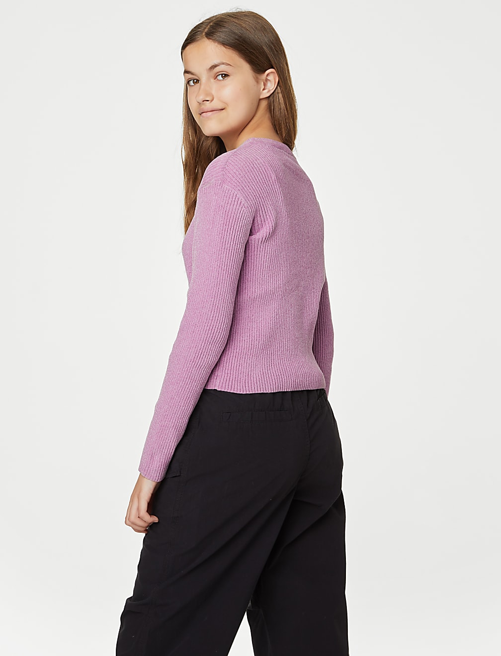 Knitted Striped Jumper (6-16 Yrs)