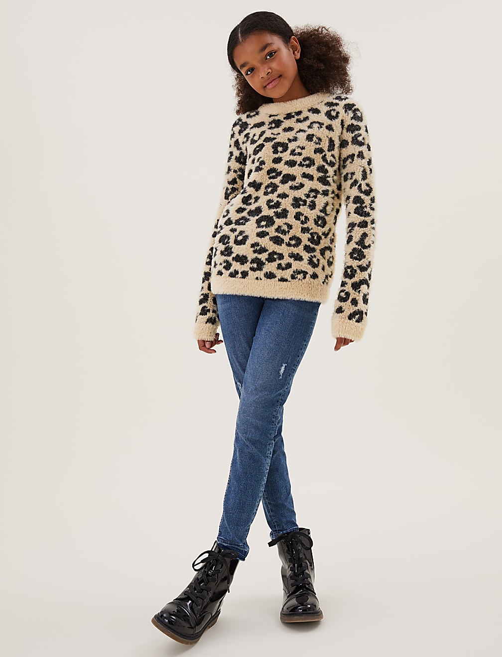 Leopard Jumper (6-16 Yrs)