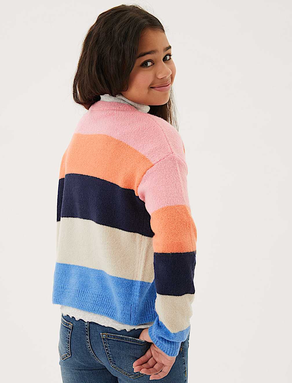 Striped Cardigan (6-16 Yrs)