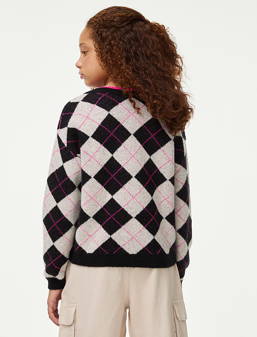 Argyle Jumper (6-16 Yrs)