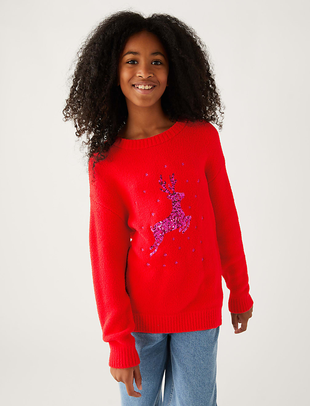 Knitted Reindeer Jumper