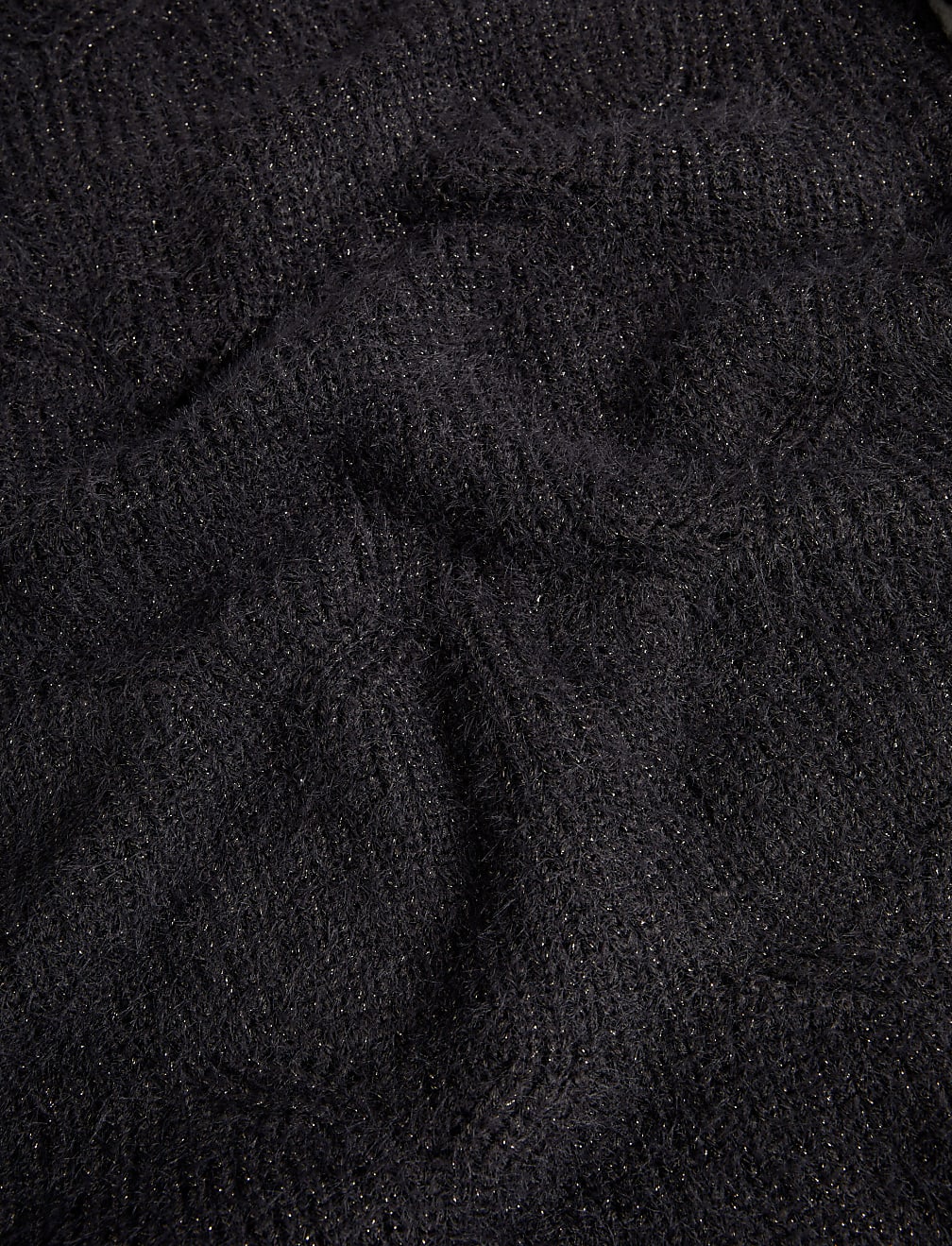 Fluffy Knit Dress (6-16 Yrs)