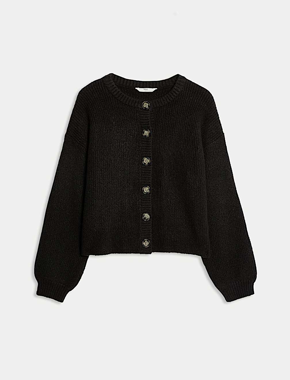 Ribbed Knitted Cardigan (6-16 Yrs)