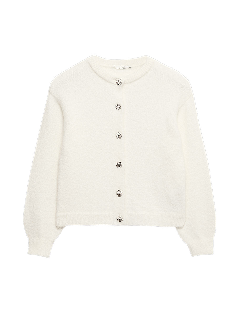 Bling Button Cardigan (6-16 Yrs)