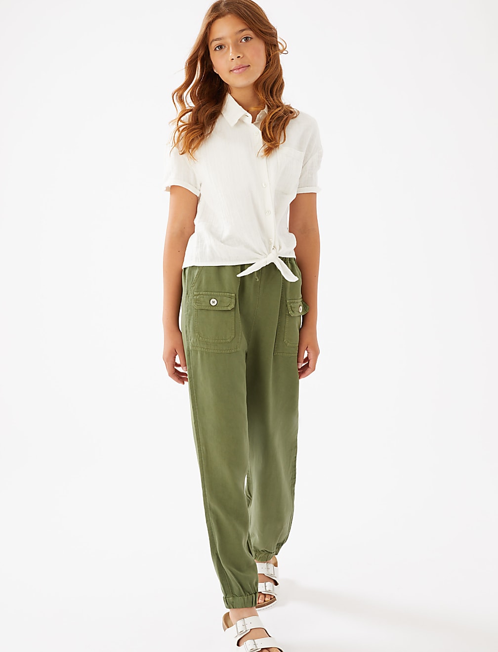 Utility Drawstring Trousers
