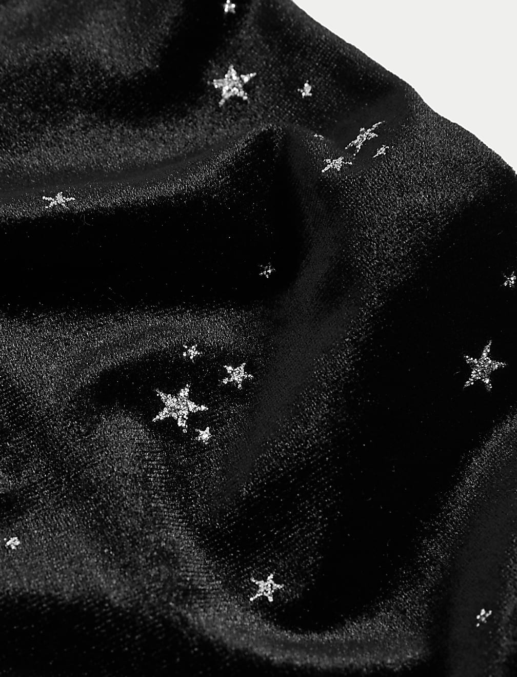 Velvet Glitter Stars Flared Leggings (6-16 Yrs)