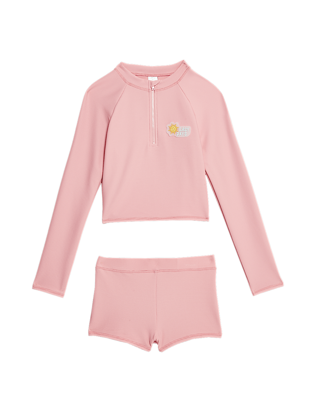 2pc Long Sleeve Rash Vest Set