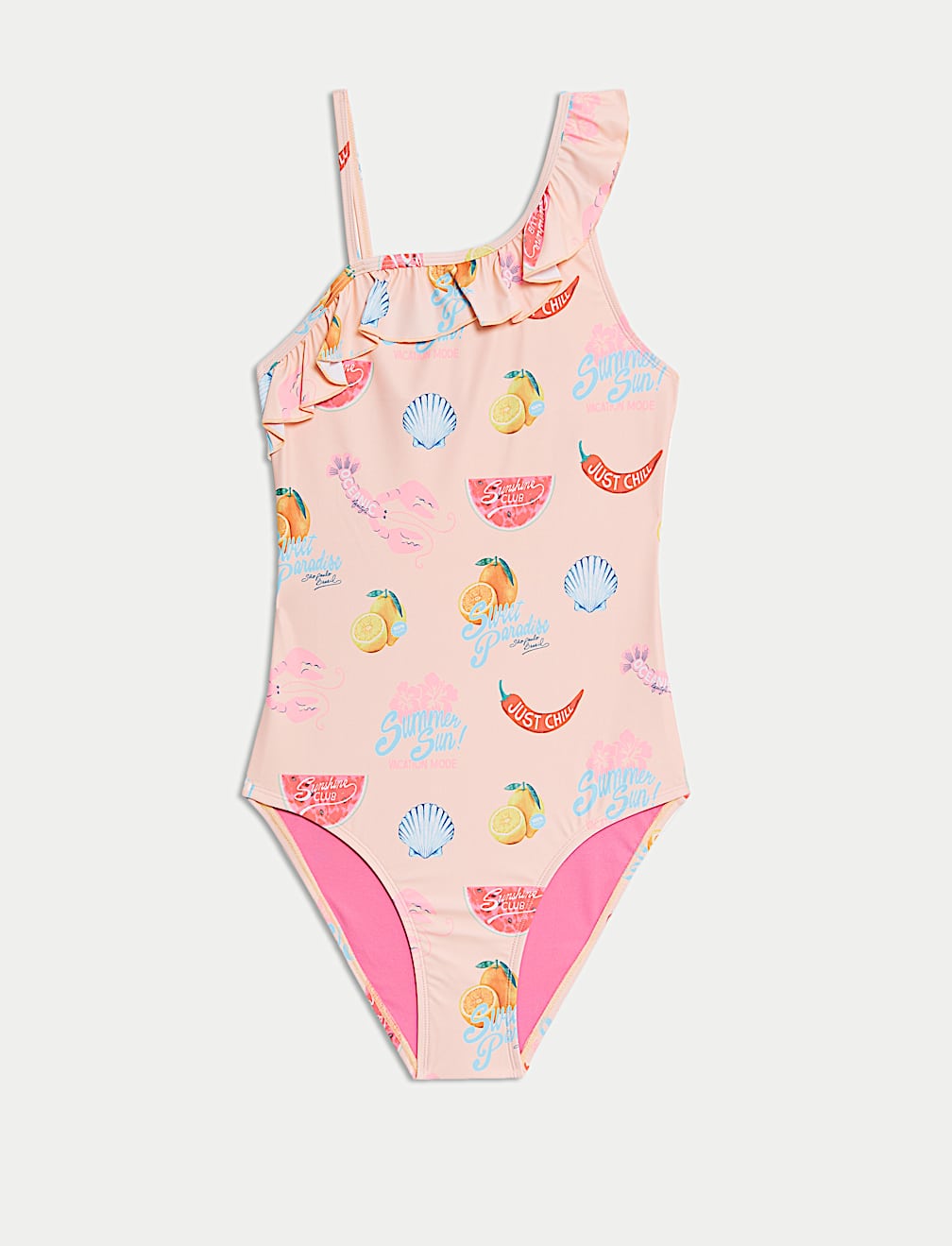 Fruit Frill Swimsuit (6-16 Yrs)