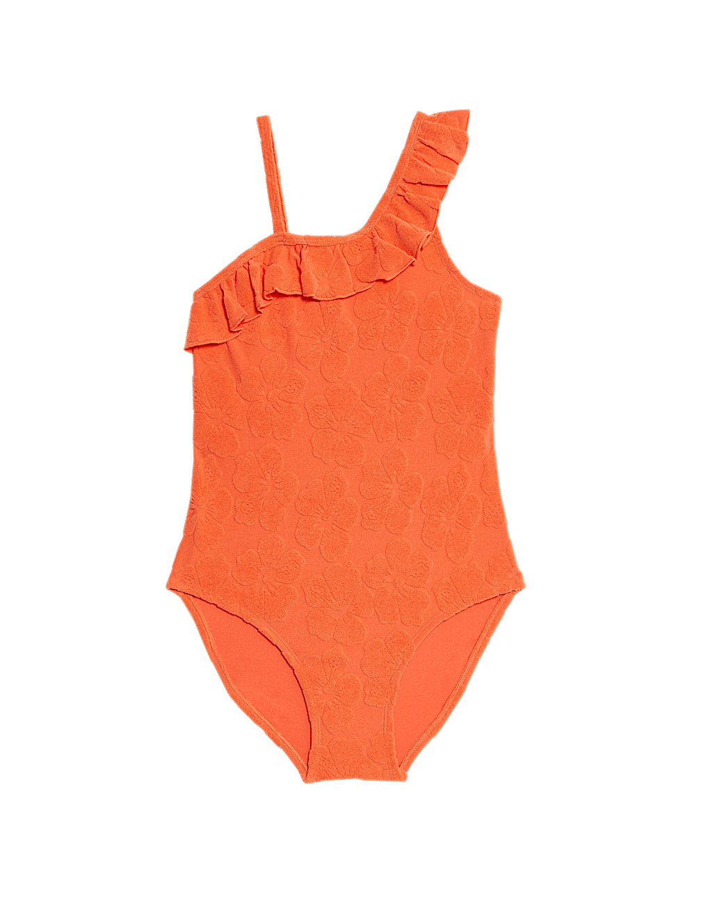 Frill Textured Swim Suit