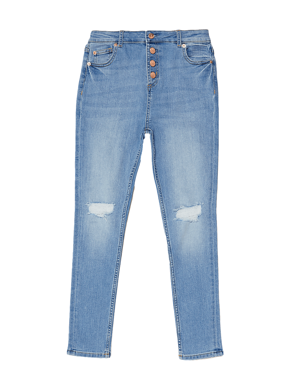 Mini Ivy Skinny Light Denim Jeans (6-16 Yrs)