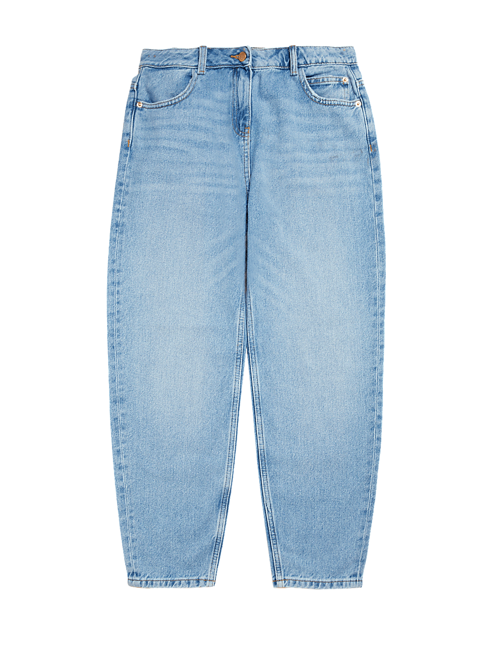 Barrel Leg Denim Jeans