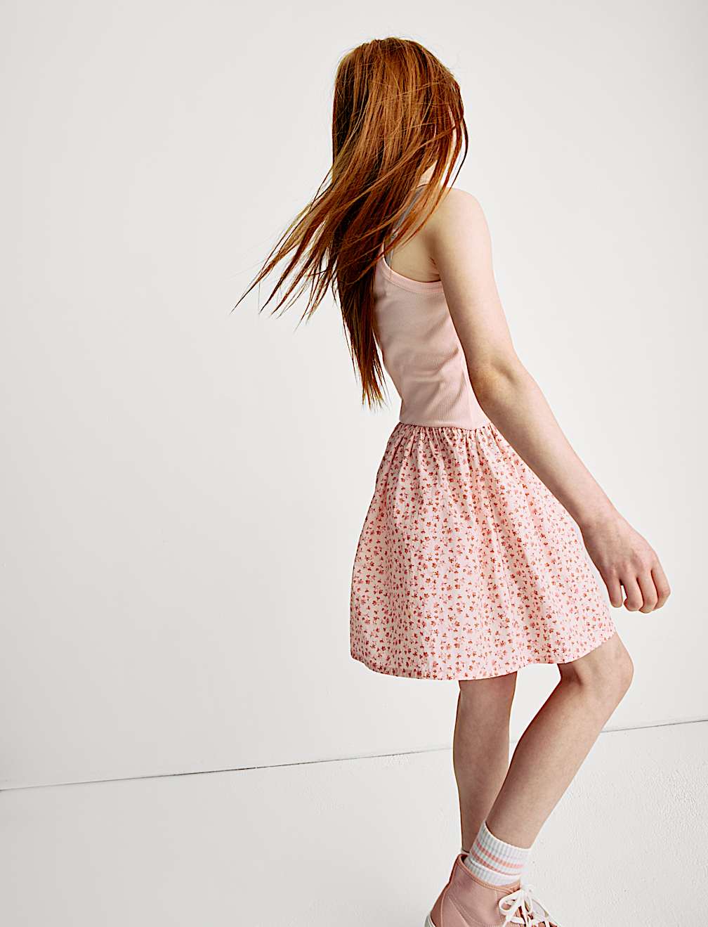 Cotton Rich Ribbed Dress (2-16 Yrs)