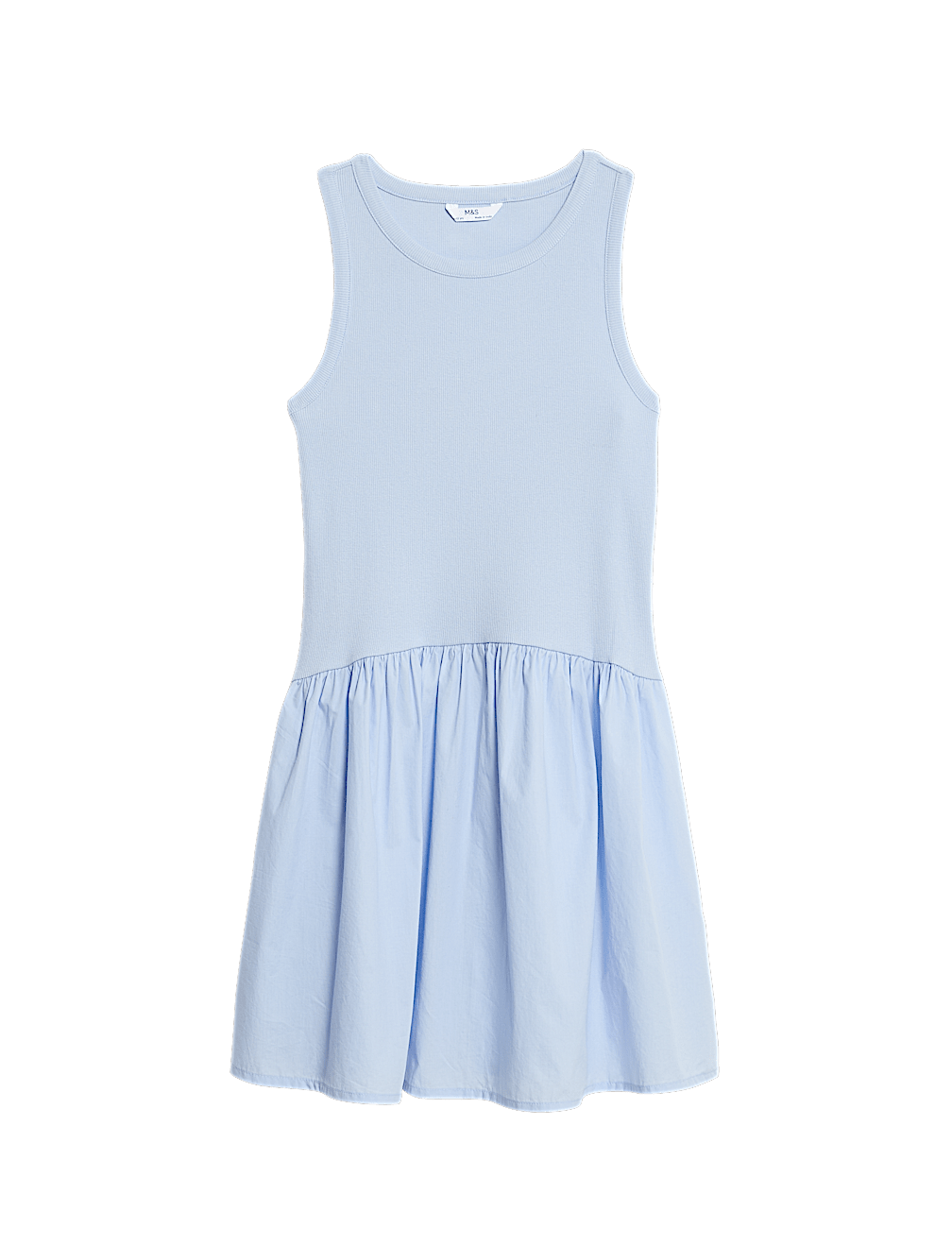 Cotton Rich Ribbed Dress (2-16 Yrs)