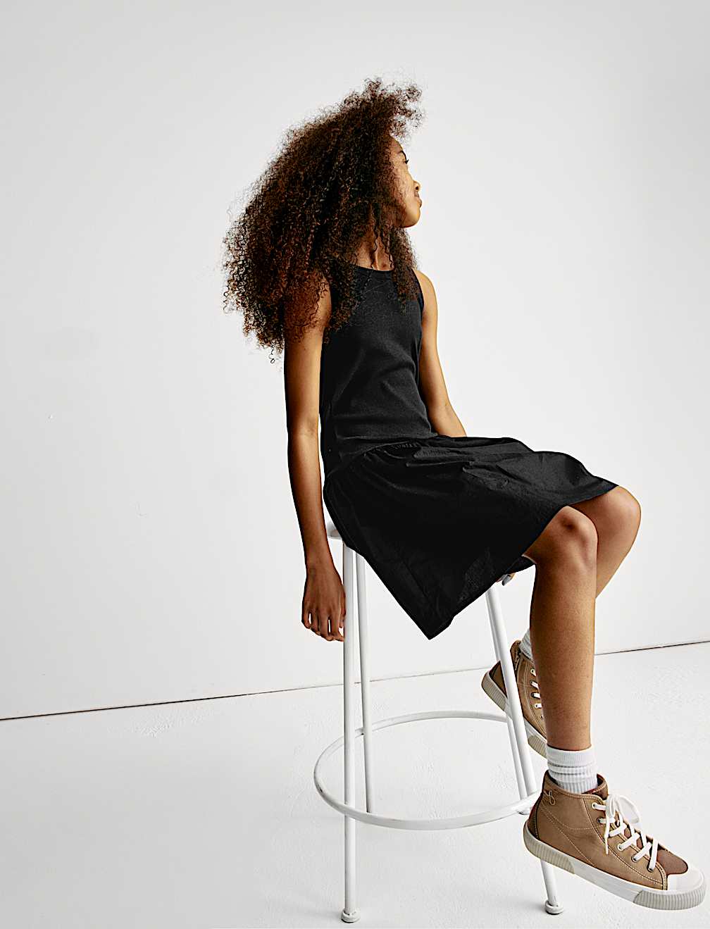 Cotton Rich Ribbed Dress (2-16 Yrs)