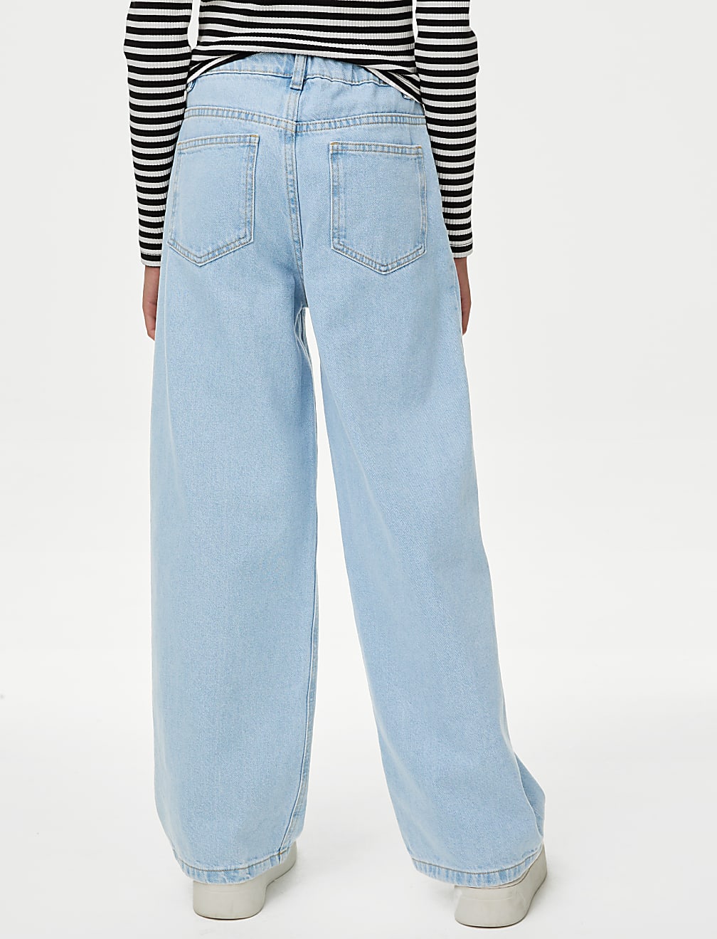 Wide Leg Denim Jeans